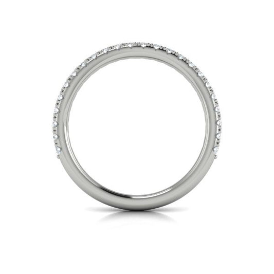 Matching Bands Wedding Band in Platinum by Vlora Bridal