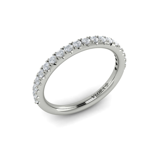 Matching Bands Wedding Band in Platinum by Vlora Bridal
