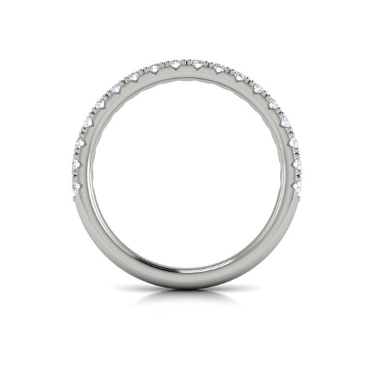 Matching Bands Wedding Band in Platinum by Vlora Bridal