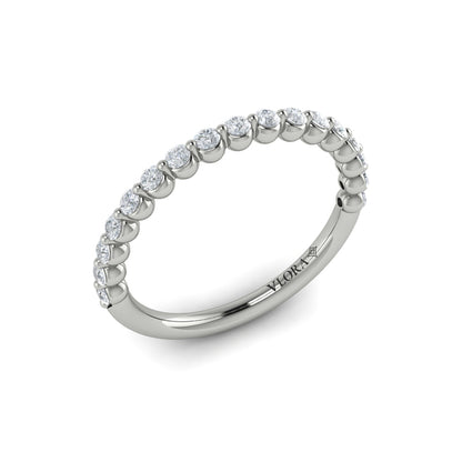 Diamond Round-Set Band