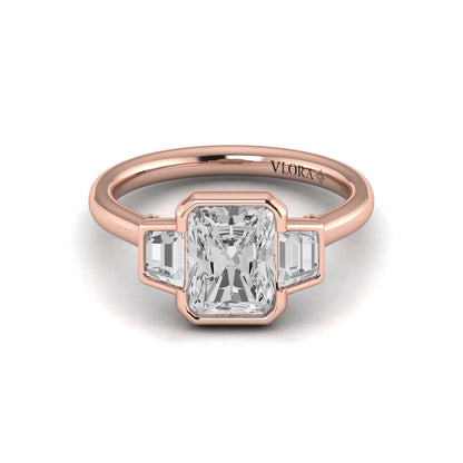 Architectural Elegance Engagement Ring