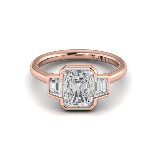Architectural Elegance Engagement Ring