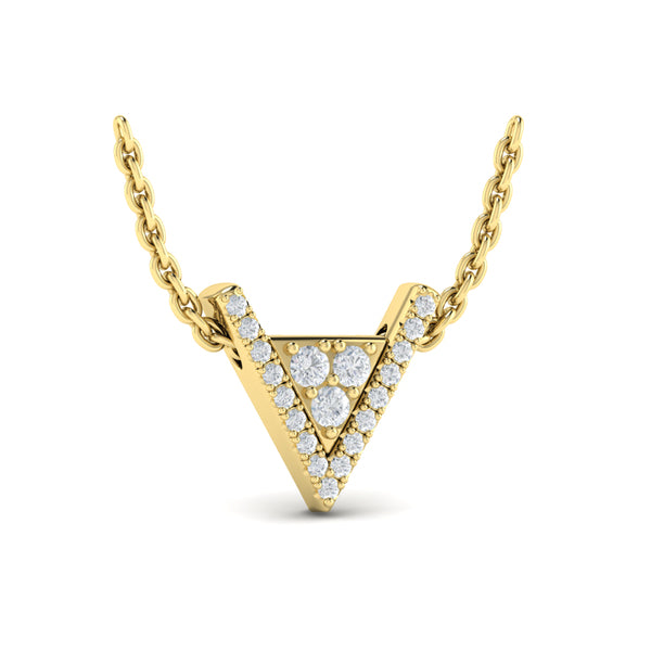 Diamond Trinity Necklace