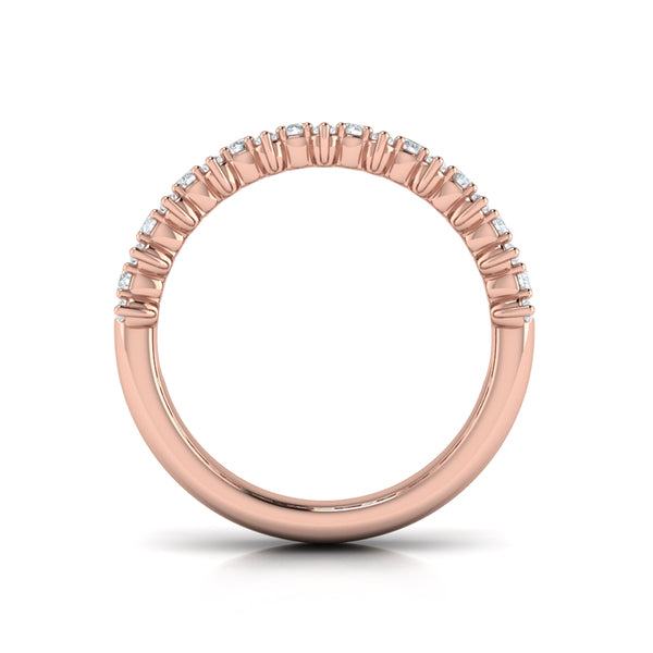 Diamond Baguette and Round Diamond Regal Ring