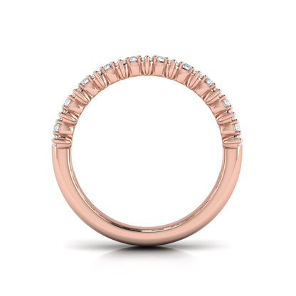 Diamond Baguette and Round Diamond Regal Ring