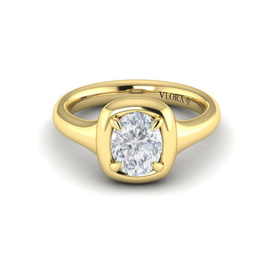 Bold Elegance Engagement Ring