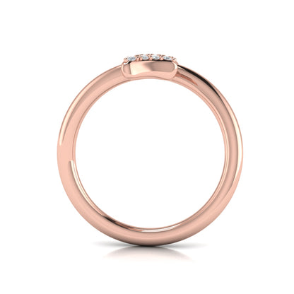 Diamond Trinity Wrap Ring