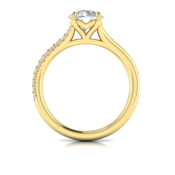 Reflection Engagement Ring