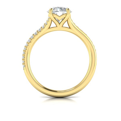 Reflection Engagement Ring