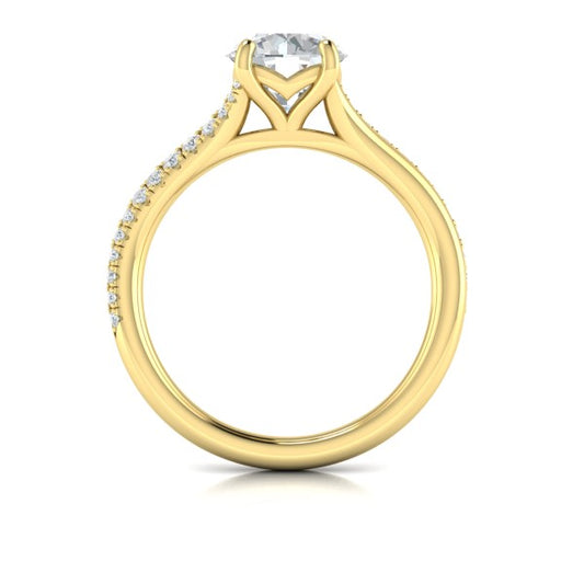 Reflection Engagement Ring