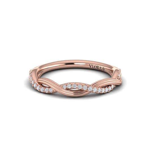 Entwined Stackable Band