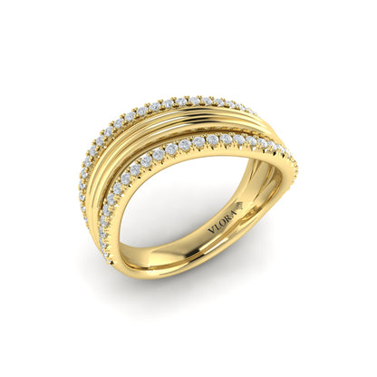 Triple Wave Ring