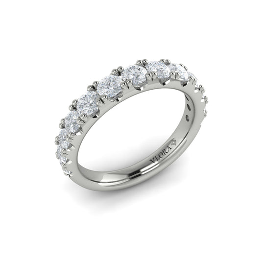 Matching Bands Wedding Band in Platinum by Vlora Bridal