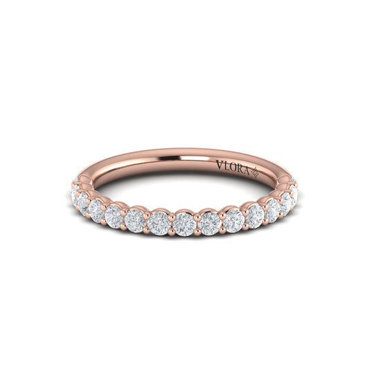 Round Diamond Set Band
