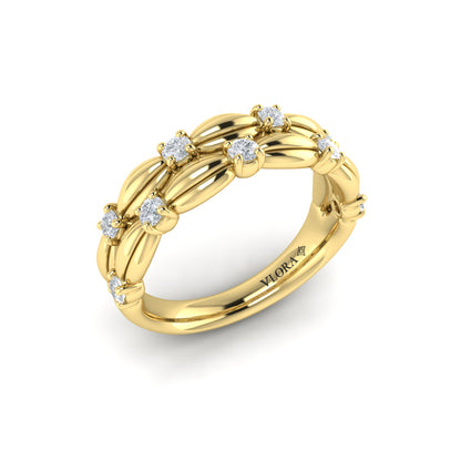 Double Cascade Ring