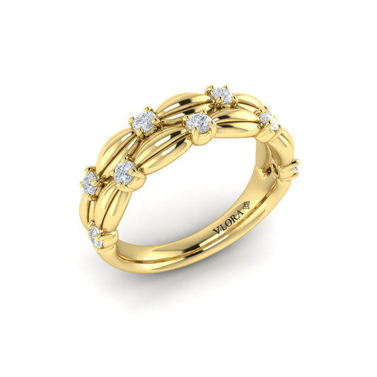 Double Cascade Ring