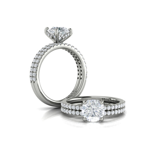 Matching Band for Delicate Classic Engagement Ring