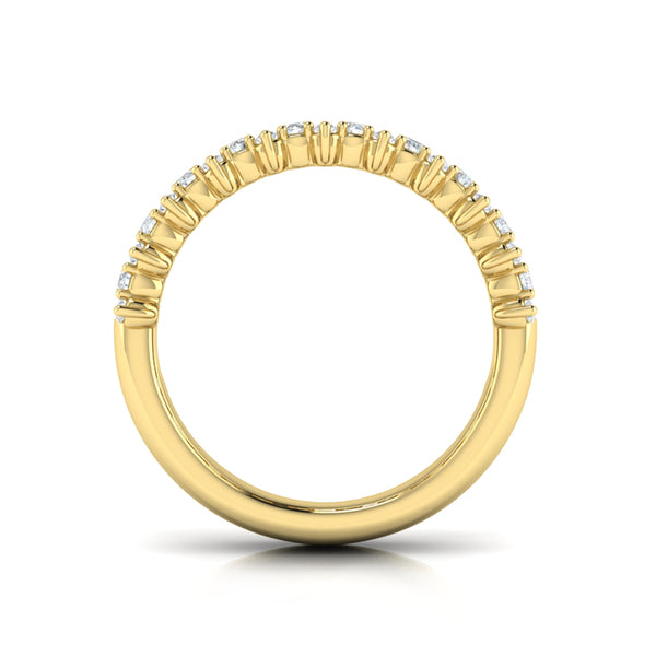 Diamond Baguette and Round Diamond Regal Ring