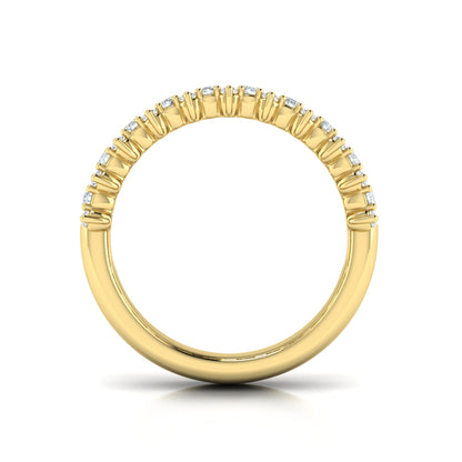 Diamond Baguette and Round Diamond Regal Ring