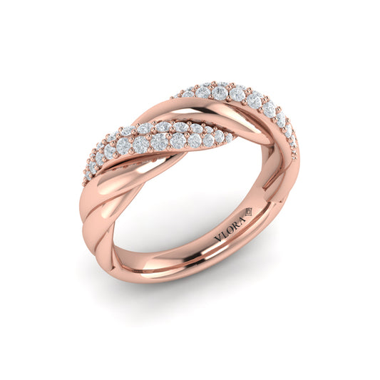 Double Twist Ring