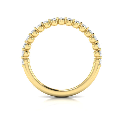 Diamond Round-Set Band