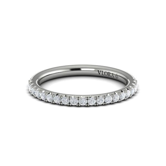 Matching Bands Wedding Band in Platinum by Vlora Bridal