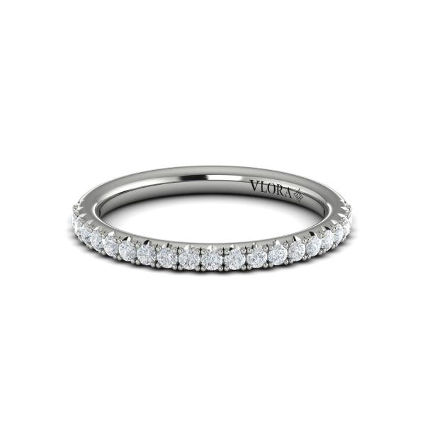 Matching Bands Wedding Band in Platinum by Vlora Bridal