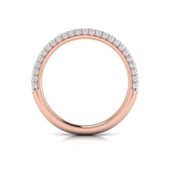 Pave Profile Stackable Band