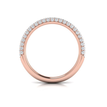 Pave Profile Stackable Band