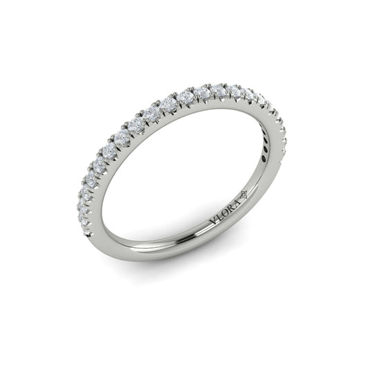 Matching Bands Wedding Band in Platinum by Vlora Bridal