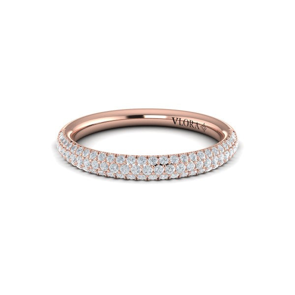 Pave Stackable Band