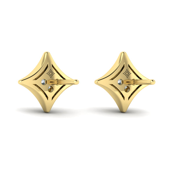 Diamond Vlora Star Stud Earrings