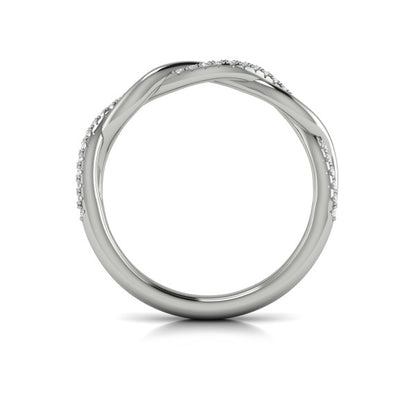 Matching Bands Wedding Band in Platinum by Vlora Bridal