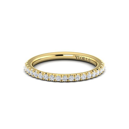 Matching Band for Veiled Emerald Cut Diamond Engagement Ring