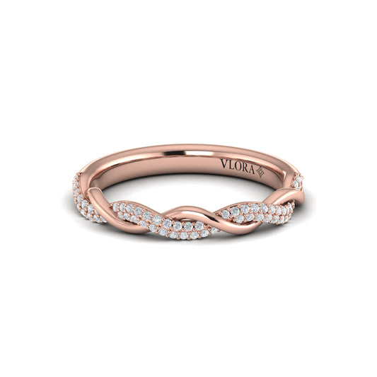 Entwined Stackable Band