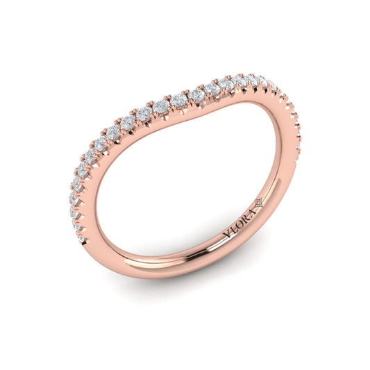 Matching Band for Bold Pave Engagement Ring