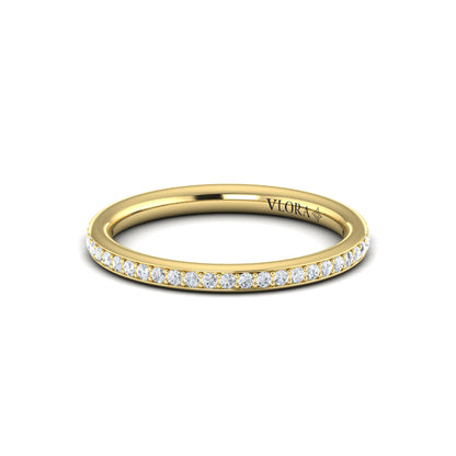 Channel Set Diamond Band