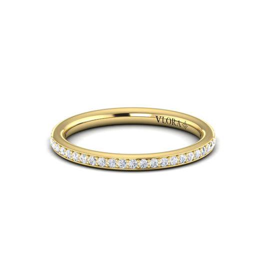 Channel Set Diamond Band