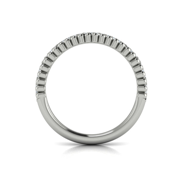 Stackables Wedding Band in Platinum by Vlora Bridal