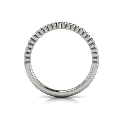 Stackables Wedding Band in Platinum by Vlora Bridal
