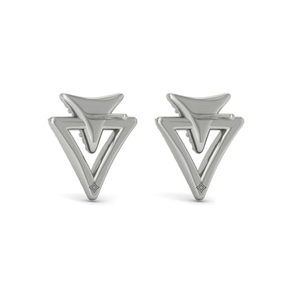 Diamond Earrings from MIRAVEL Collection in Platinum