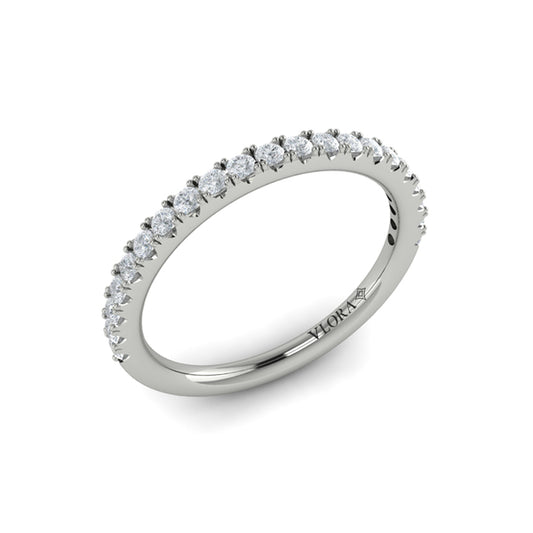 Matching Bands Wedding Band in Platinum by Vlora Bridal