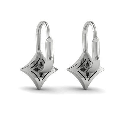 Diamond Earrings from ESTRELLA Collection in Platinum