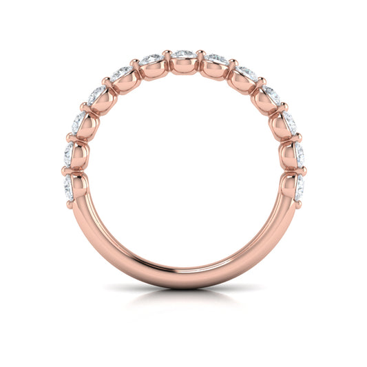Refined Round Diamond Band