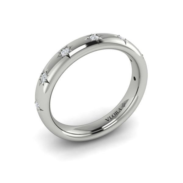 Diamond Vlora Star Ring