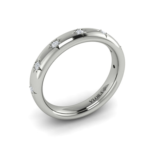 Diamond Vlora Star Ring