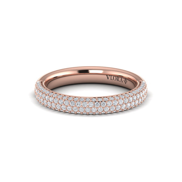 Pave Stackable Band