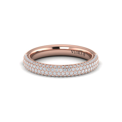 Pave Stackable Band