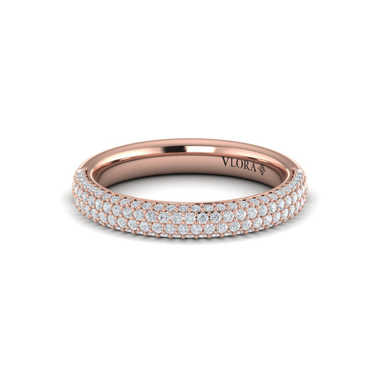 Pave Stackable Band