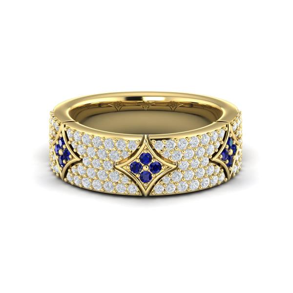 Diamond Vdora Star Ring